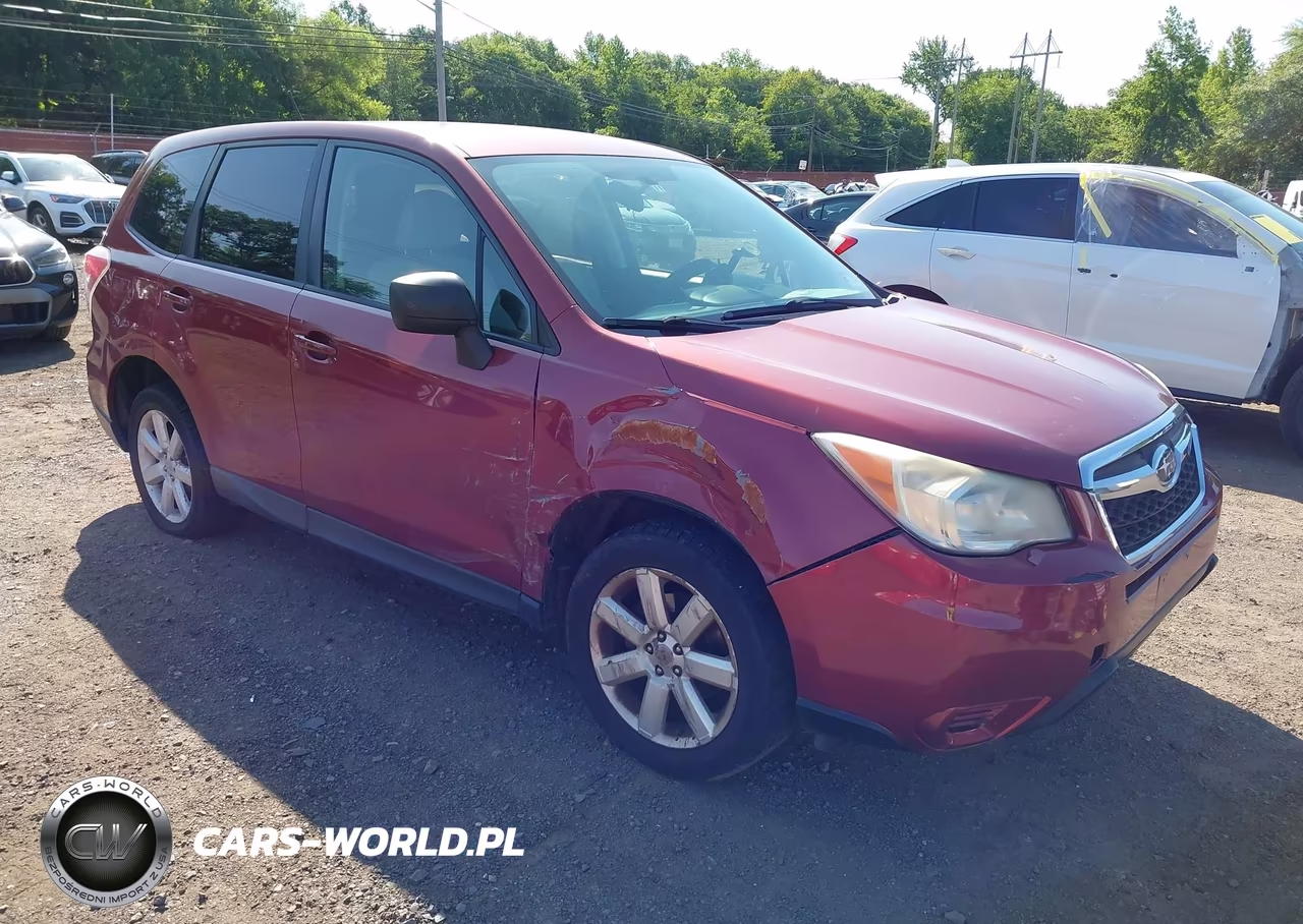 2014 Subaru Forester 2.5I VIN:JF2SJAACXEH405524 - 1