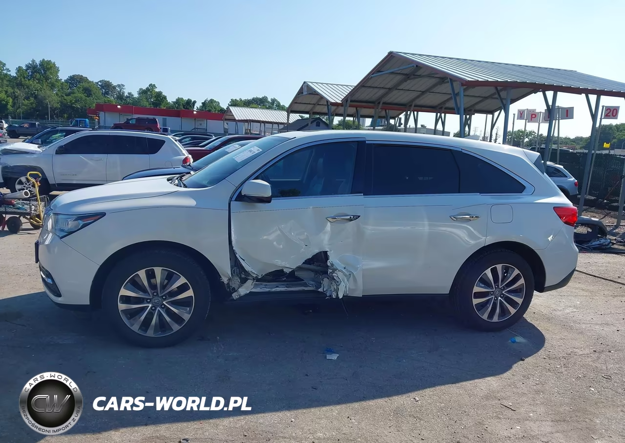 2014 Acura Mdx Technology Package VIN:5FRYD3H46EB012404 - 14