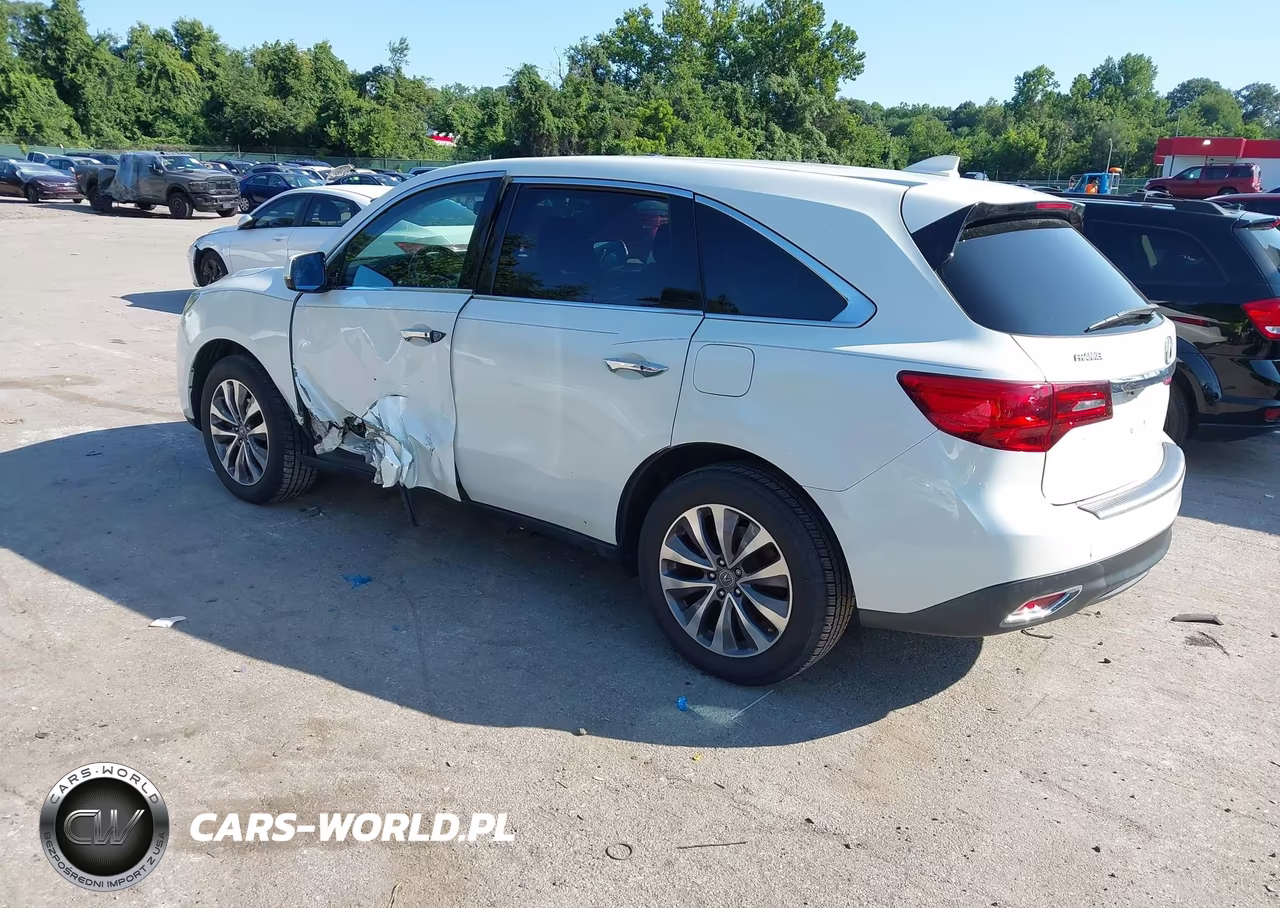 2014 Acura Mdx Technology Package VIN:5FRYD3H46EB012404 - 3