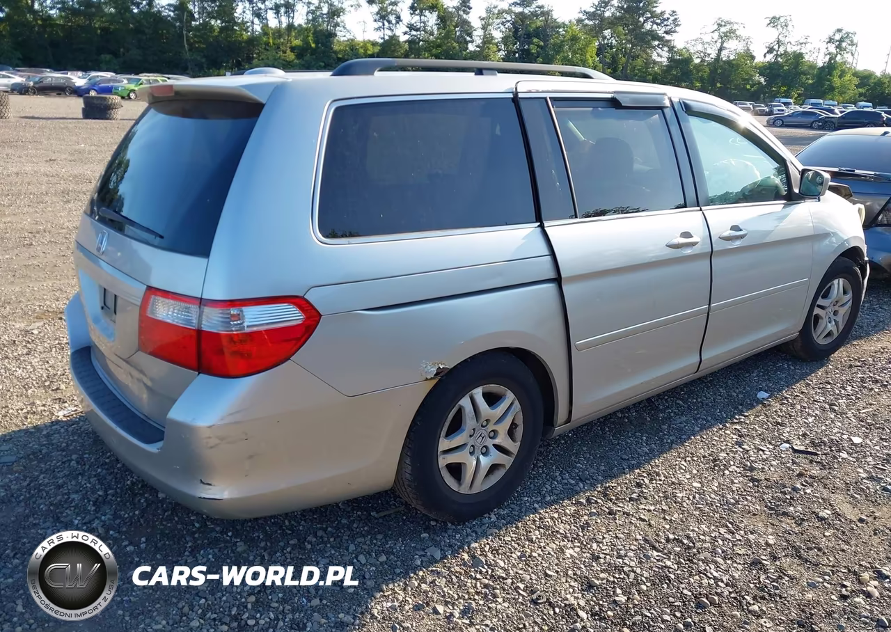 2007 Honda Odyssey Ex-L VIN:5FNRL38737B076390 - 4