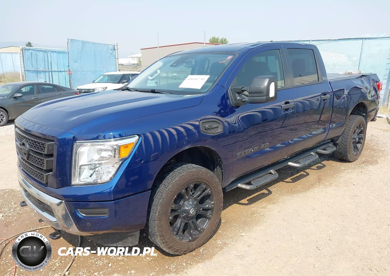 2022 Nissan Titan Xd Sv 4X4 VIN:1N6AA1FB2NN106120 - 2