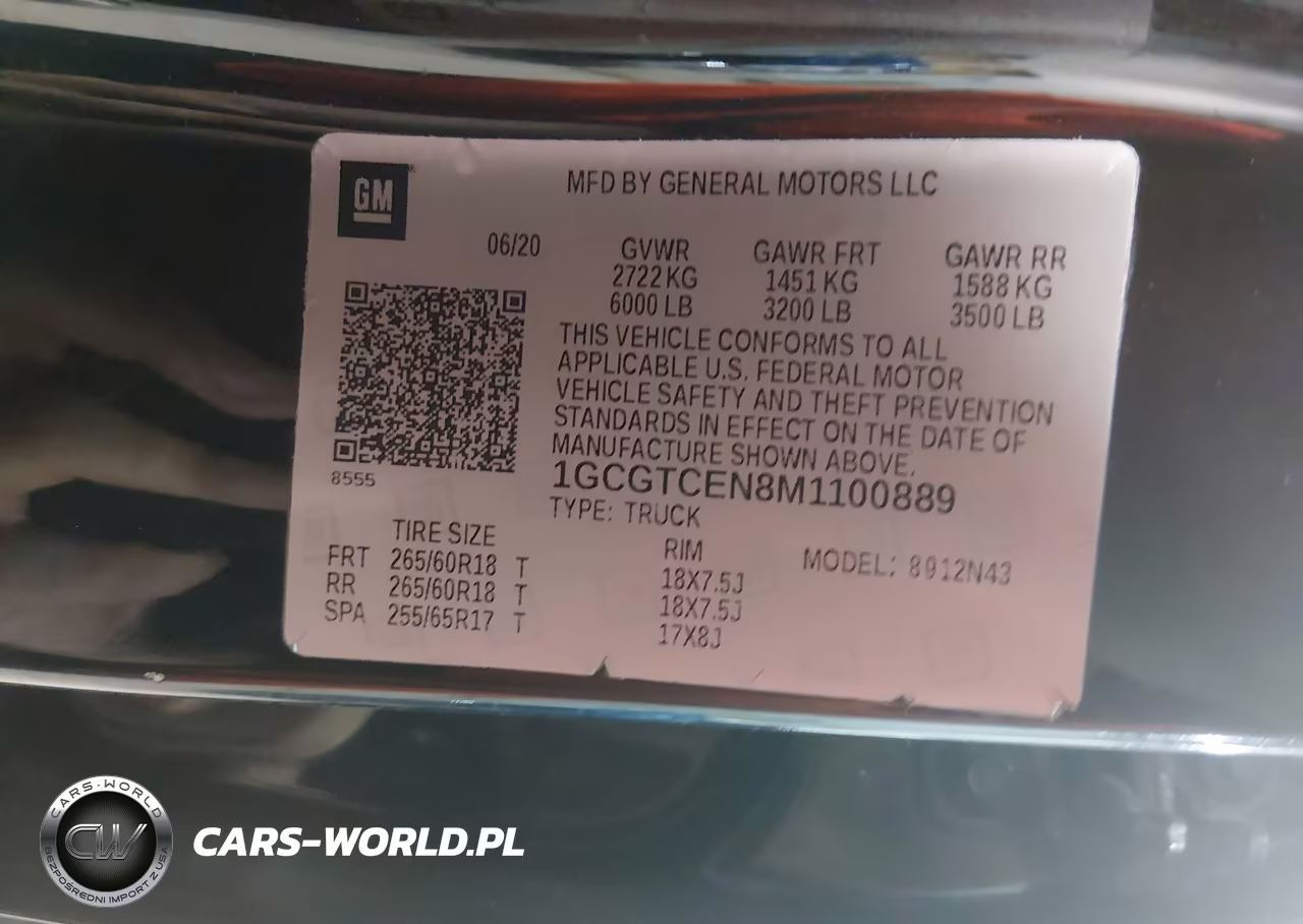 2021 Chevrolet Colorado 4Wd Short Box Lt VIN:1GCGTCEN8M1100889 - 9