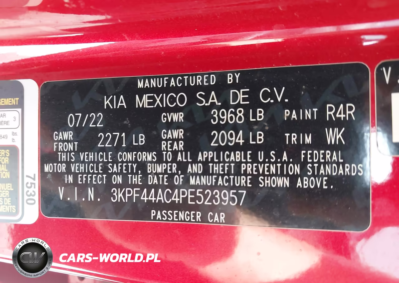 2023 Kia Forte Gt VIN:3KPF44AC4PE523957 - 9