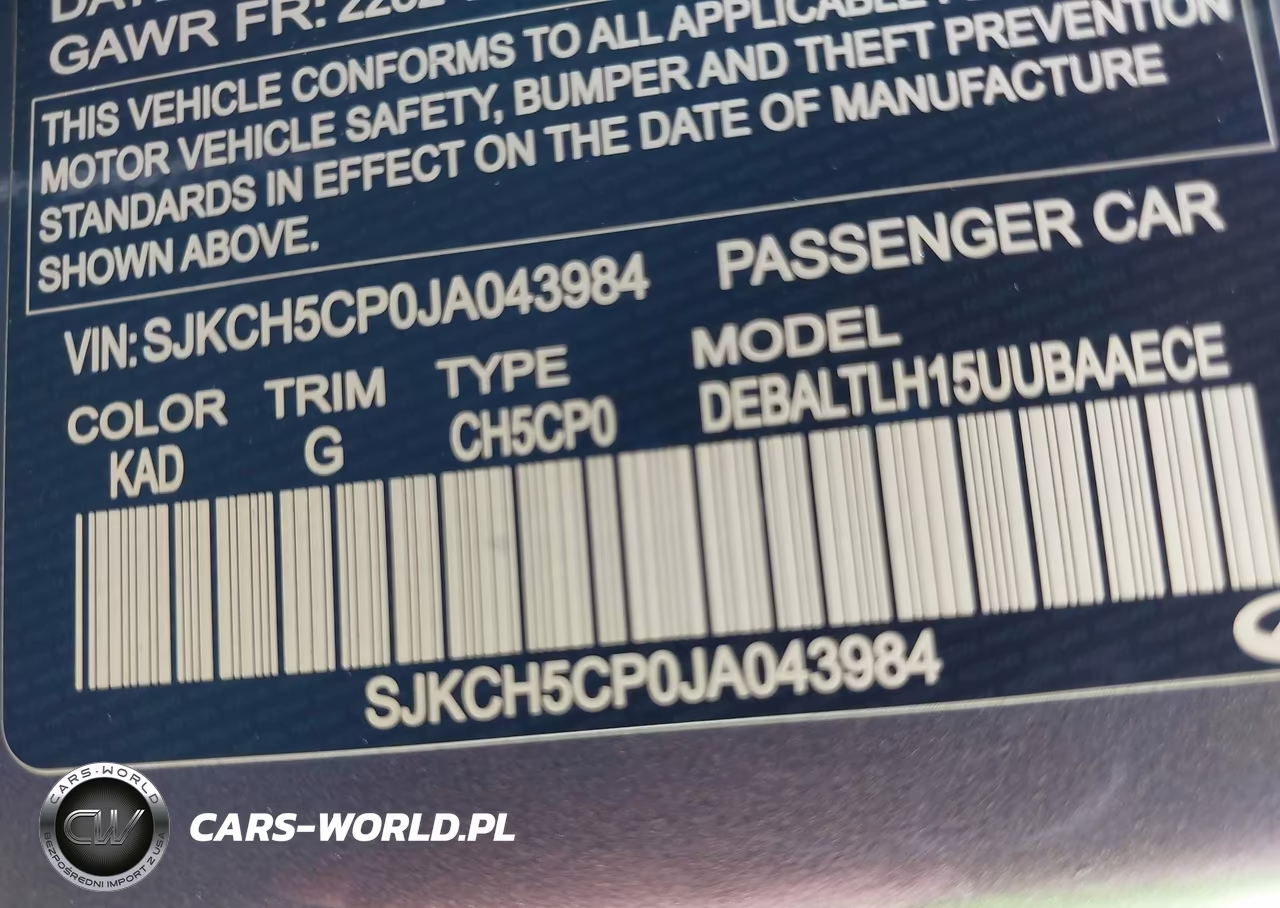 2018 Infiniti Qx30 Sport VIN:SJKCH5CP0JA043984 - 9
