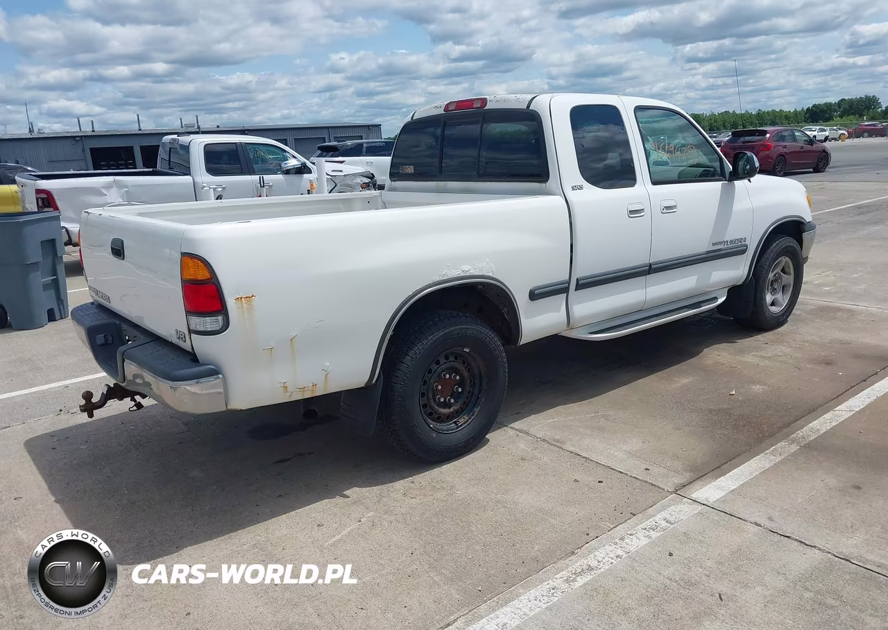 2000 Toyota Tundra Sr5 V8 VIN:5TBRT3413YS123800 - 4
