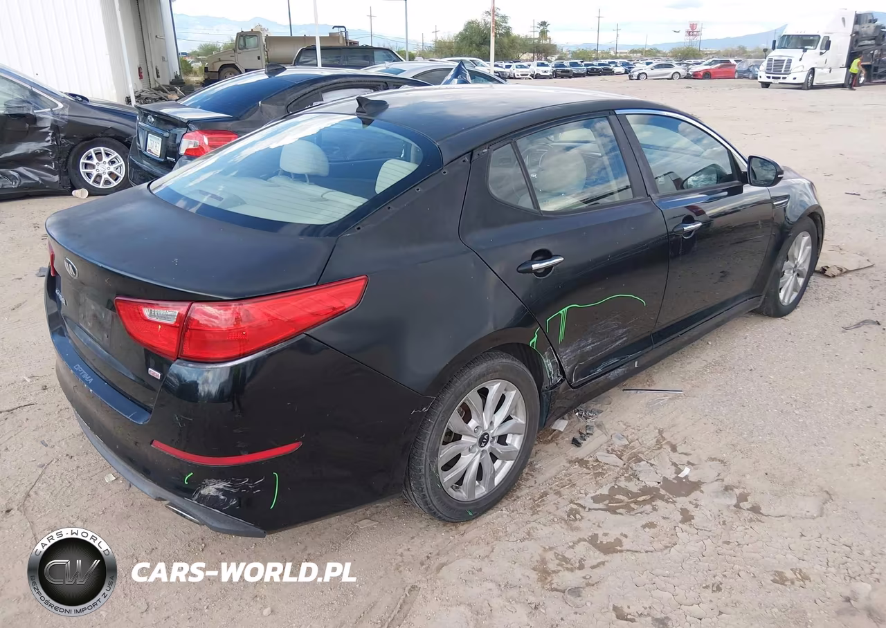 2015 Kia Optima Lx VIN:KNAGM4A79F5619601 - 4