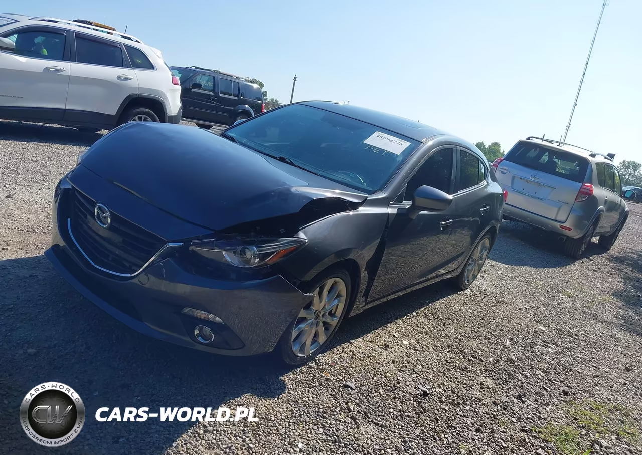 2015 Mazda Mazda3 S Grand Touring VIN:JM1BM1W38F1222390 - 2