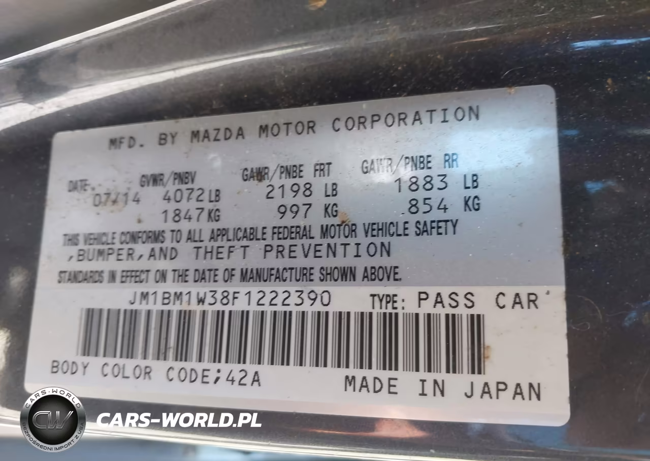 2015 Mazda Mazda3 S Grand Touring VIN:JM1BM1W38F1222390 - 9