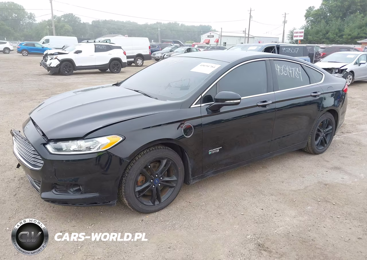 2016 Ford Fusion Energi Titanium VIN:3FA6P0SU3GR131753 - 2