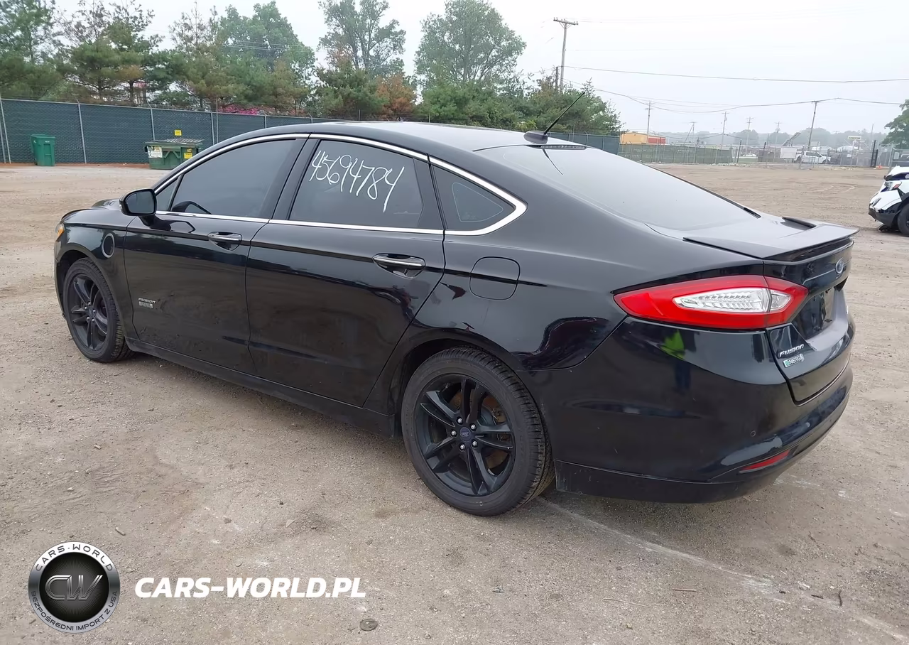2016 Ford Fusion Energi Titanium VIN:3FA6P0SU3GR131753 - 3