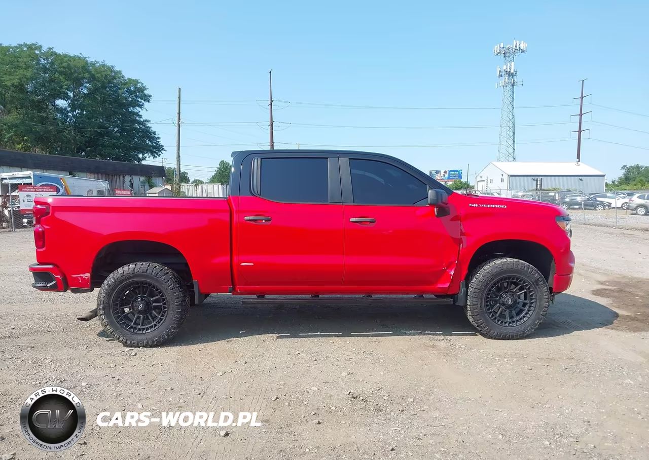 2022 Chevrolet Silverado 1500 4Wd Short Bed Custom VIN:1GCPDBEK4NZ593129 - 13