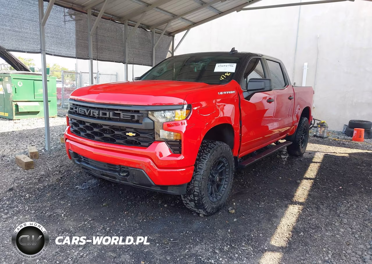 2022 Chevrolet Silverado 1500 4Wd Short Bed Custom VIN:1GCPDBEK4NZ593129 - 2
