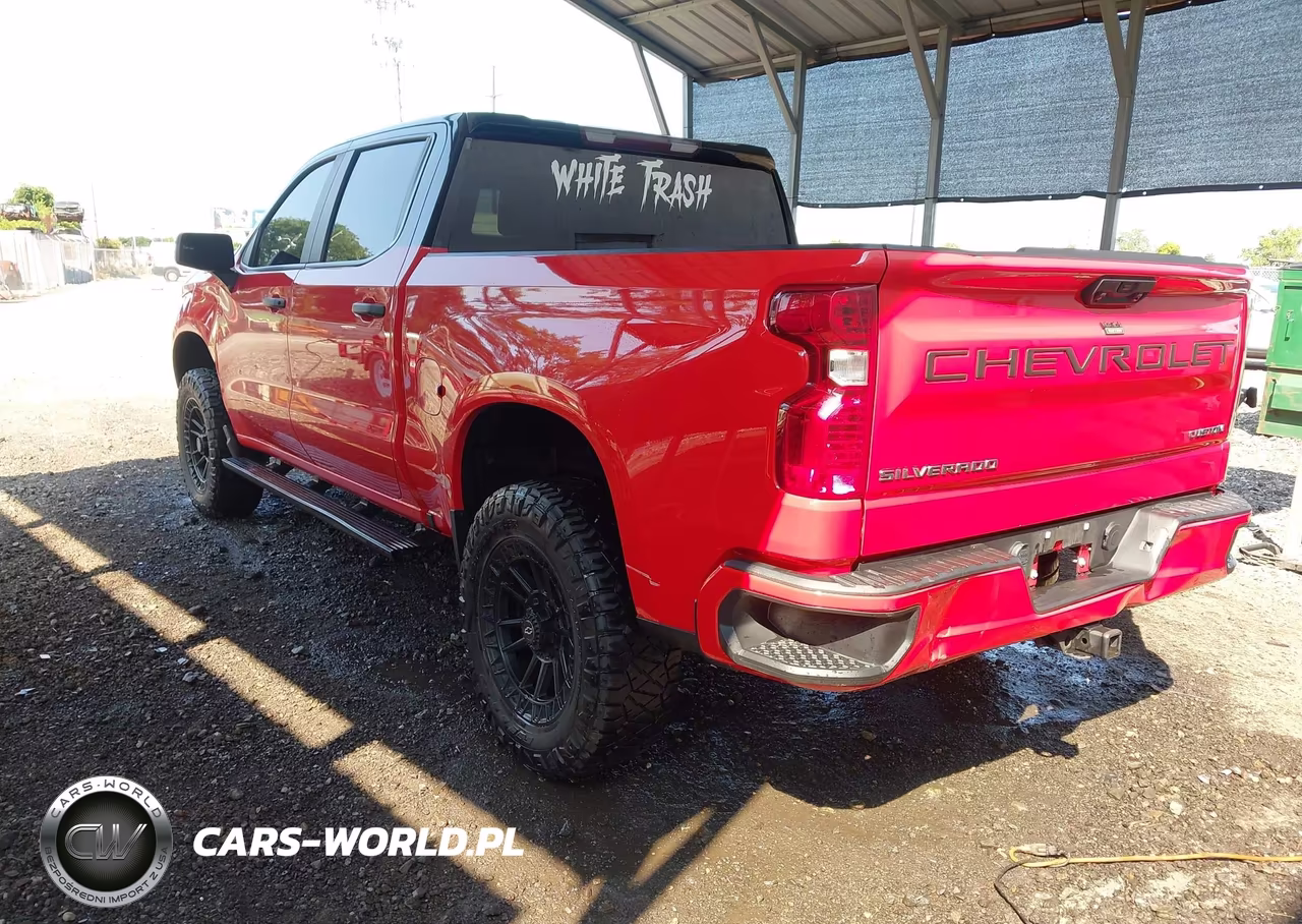 2022 Chevrolet Silverado 1500 4Wd Short Bed Custom VIN:1GCPDBEK4NZ593129 - 3