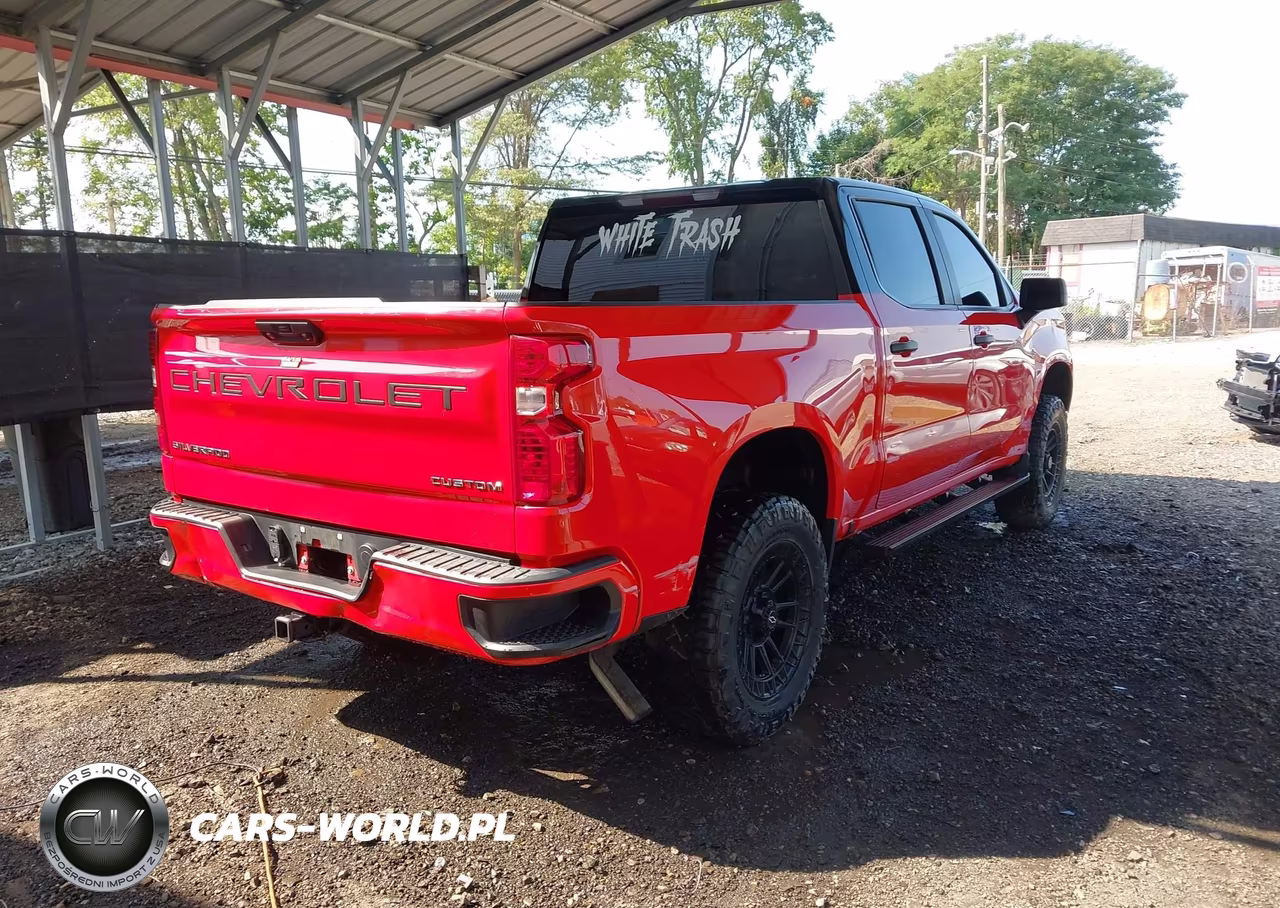2022 Chevrolet Silverado 1500 4Wd Short Bed Custom VIN:1GCPDBEK4NZ593129 - 4