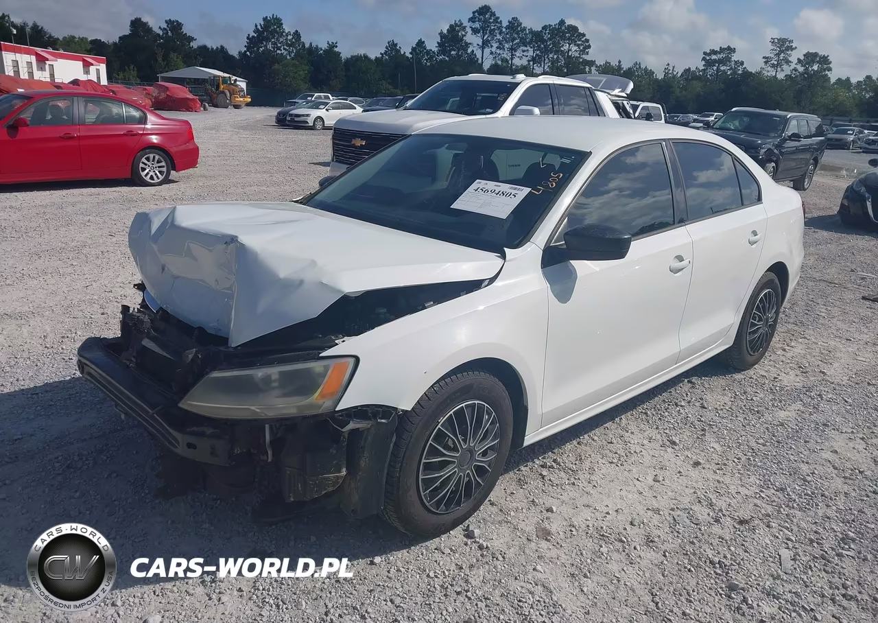 2015 Volkswagen Jetta 2.0L S VIN:3VW2K7AJ9FM422158 - 2