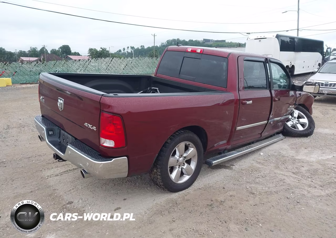 2017 Ram 1500 Big Horn 4X4 6'4 Box VIN:1C6RR7TT4HS584342 - 4