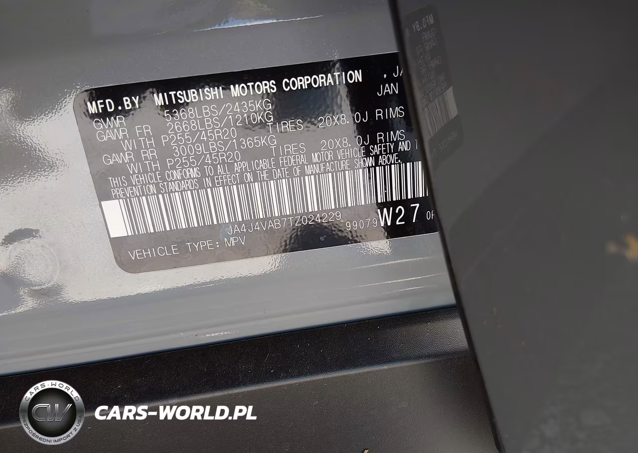 2026 Mitsubishi Outlander Le 2.5 S-Awc-Ralliart 2.5 S-Awc-Se 2.5 S-Awc-Trail Edition 2.5 S-Awc VIN:JA4J4VAB7TZ024229 - 9
