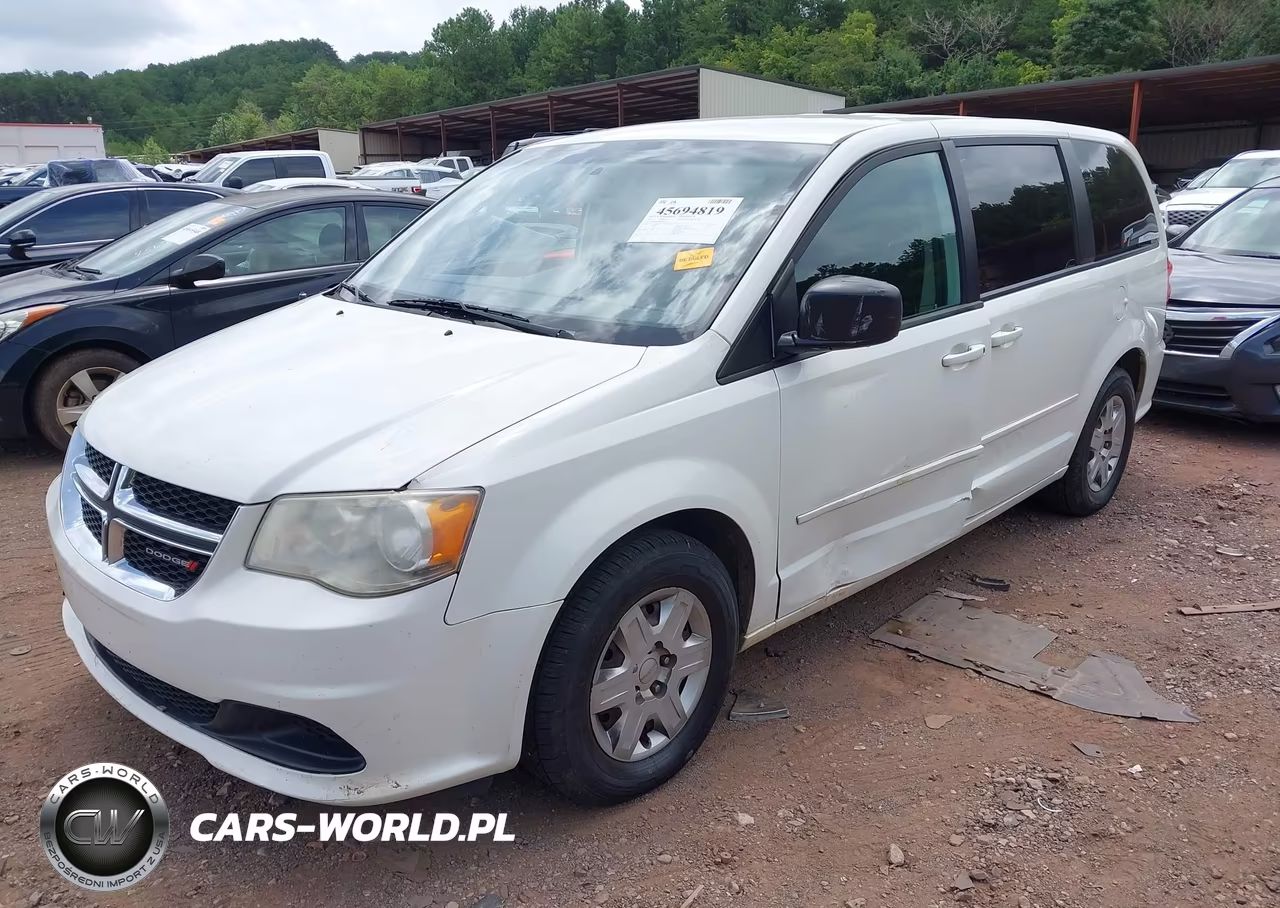 2012 Dodge Grand Caravan Se-Avp VIN:2C4RDGBG0CR420012 - 2