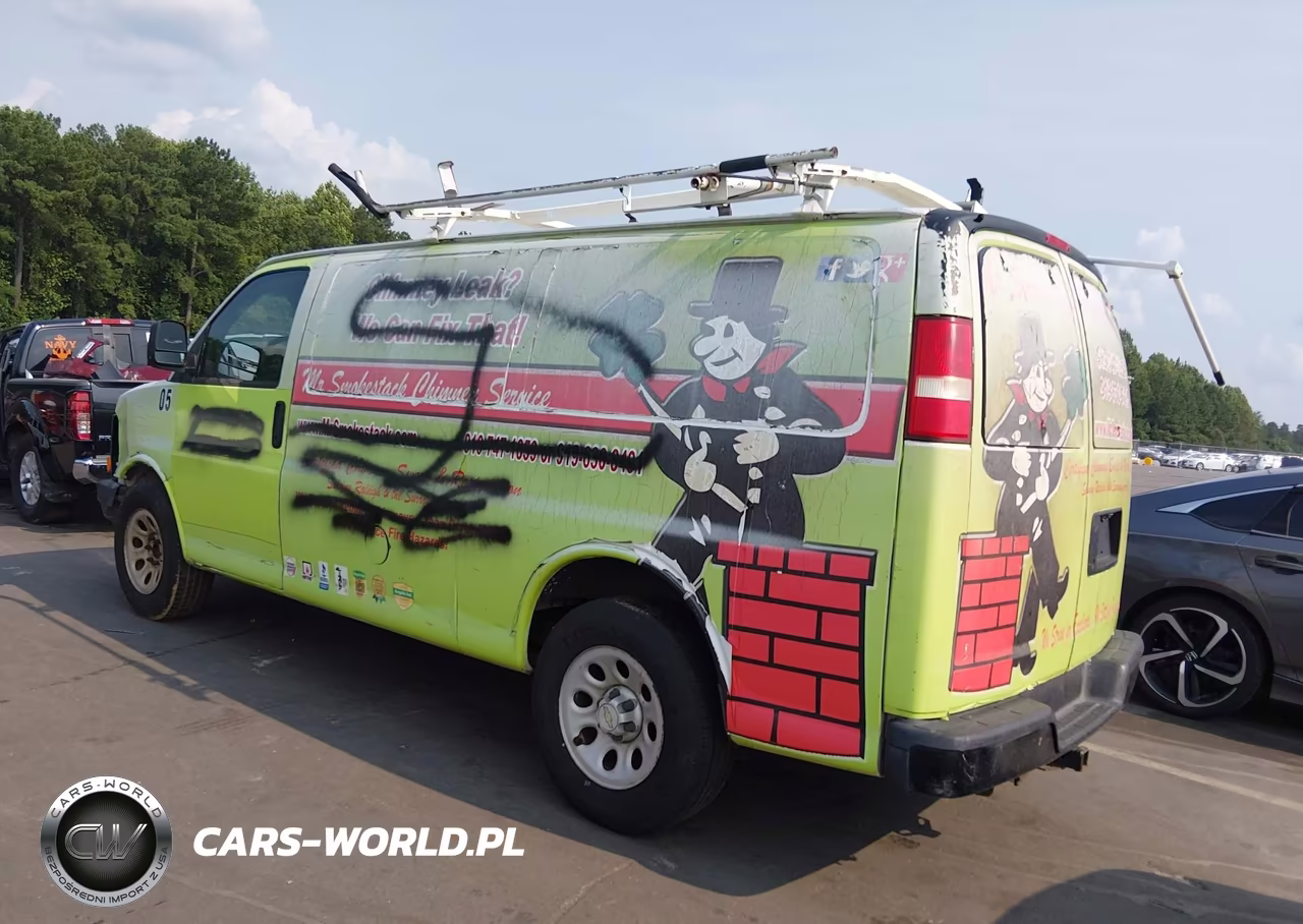 2009 Chevrolet Express Work Van VIN:1GCFG154791157099 - 3