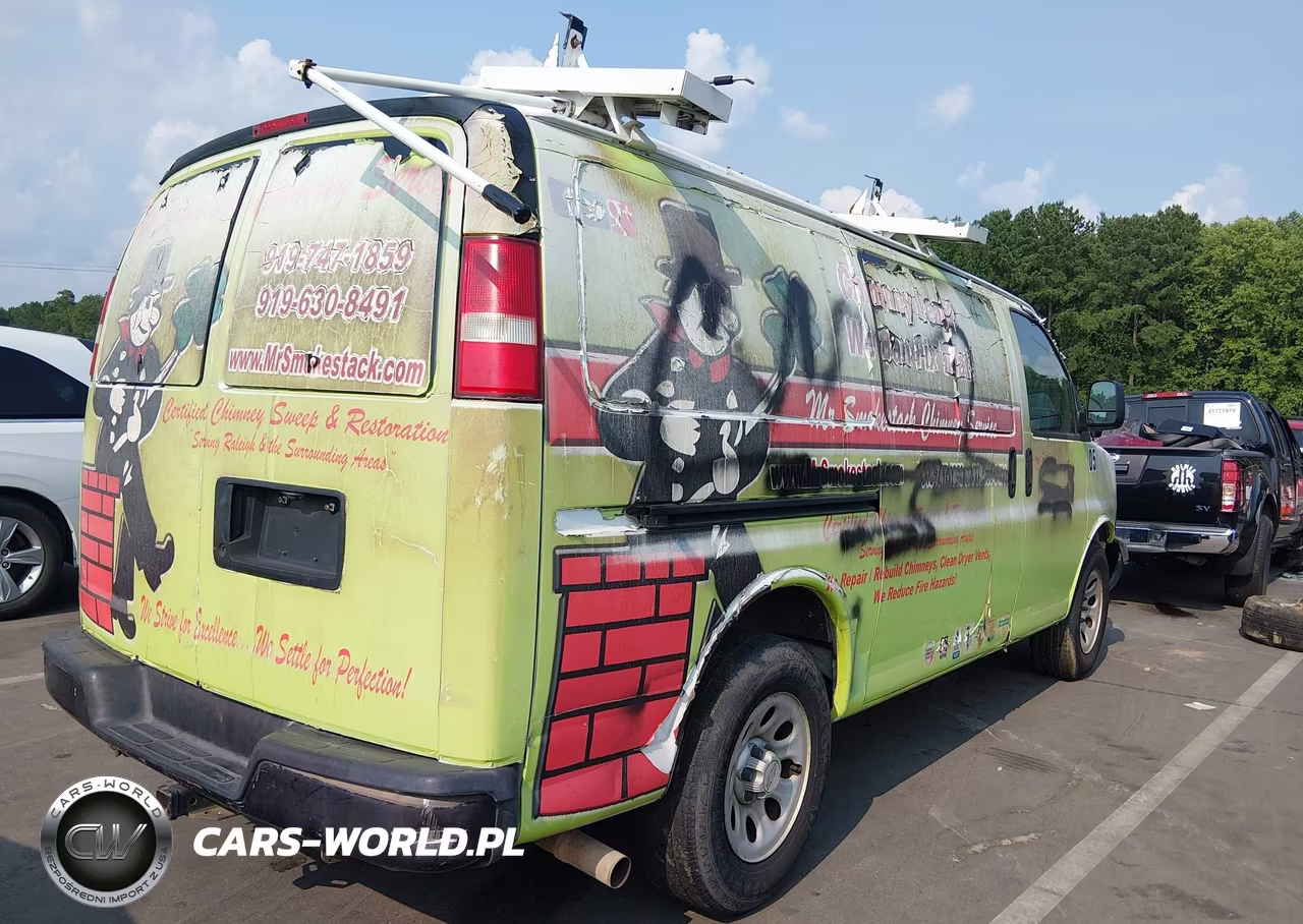 2009 Chevrolet Express Work Van VIN:1GCFG154791157099 - 4