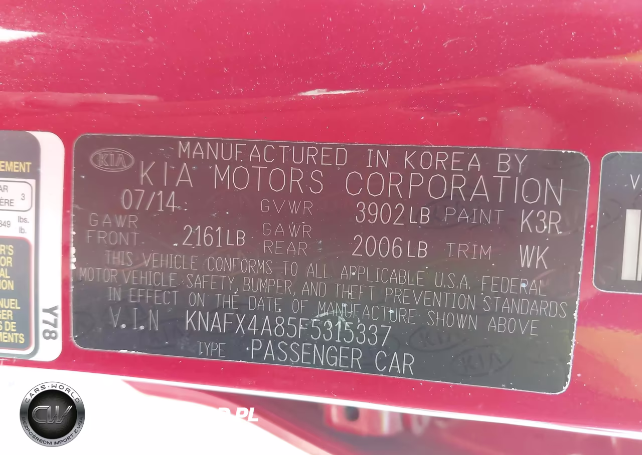 2015 Kia Forte Ex VIN:KNAFX4A85F5315337 - 9