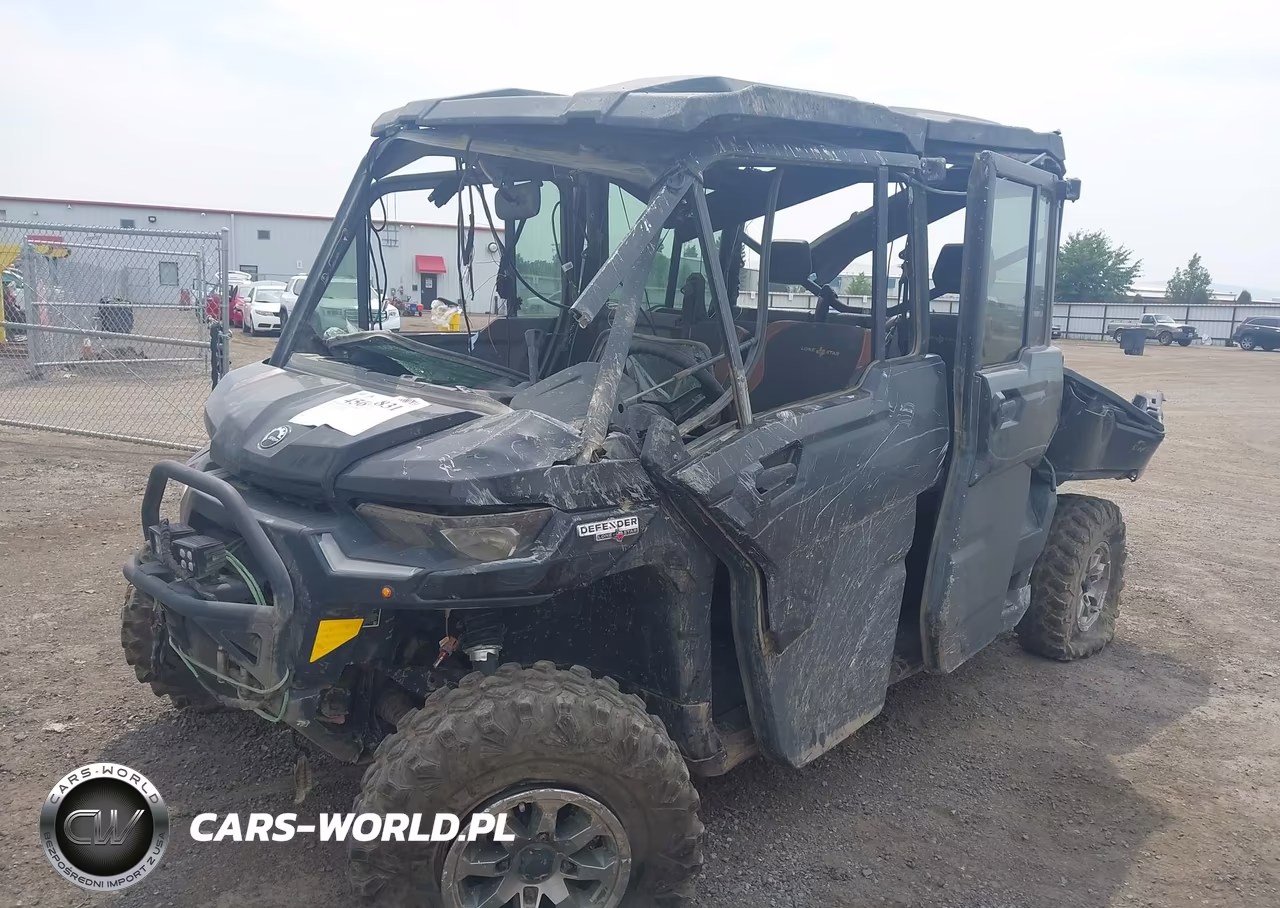 2024 Can-Am Defender Max Limited Cab Hd10-Lone Star Hd10 VIN:3JBUUAX45RK002968 - 2