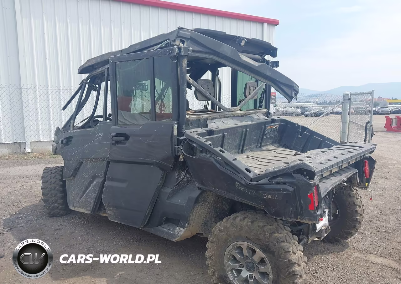 2024 Can-Am Defender Max Limited Cab Hd10-Lone Star Hd10 VIN:3JBUUAX45RK002968 - 3