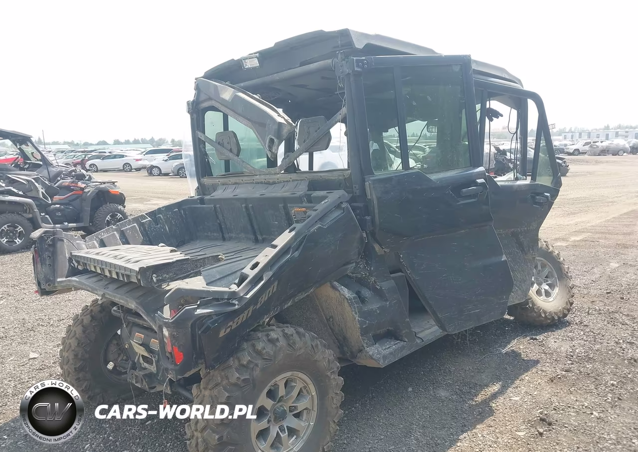 2024 Can-Am Defender Max Limited Cab Hd10-Lone Star Hd10 VIN:3JBUUAX45RK002968 - 4