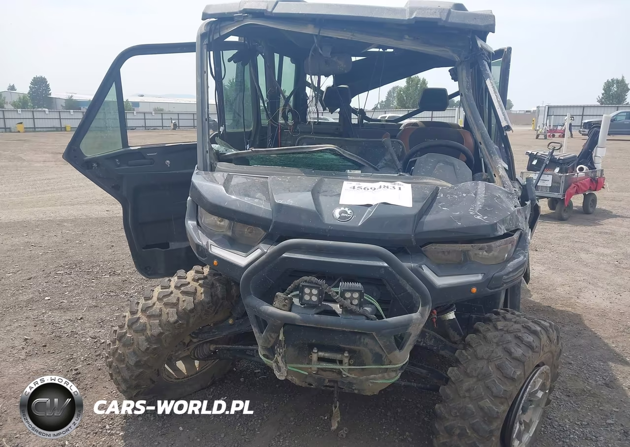 2024 Can-Am Defender Max Limited Cab Hd10-Lone Star Hd10 VIN:3JBUUAX45RK002968 - 5