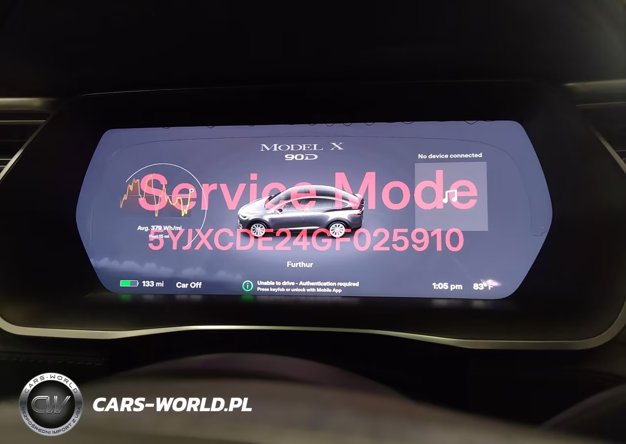 2016 Tesla Model X 60D-70D-75D-90D VIN:5YJXCDE24GF025910 - 7