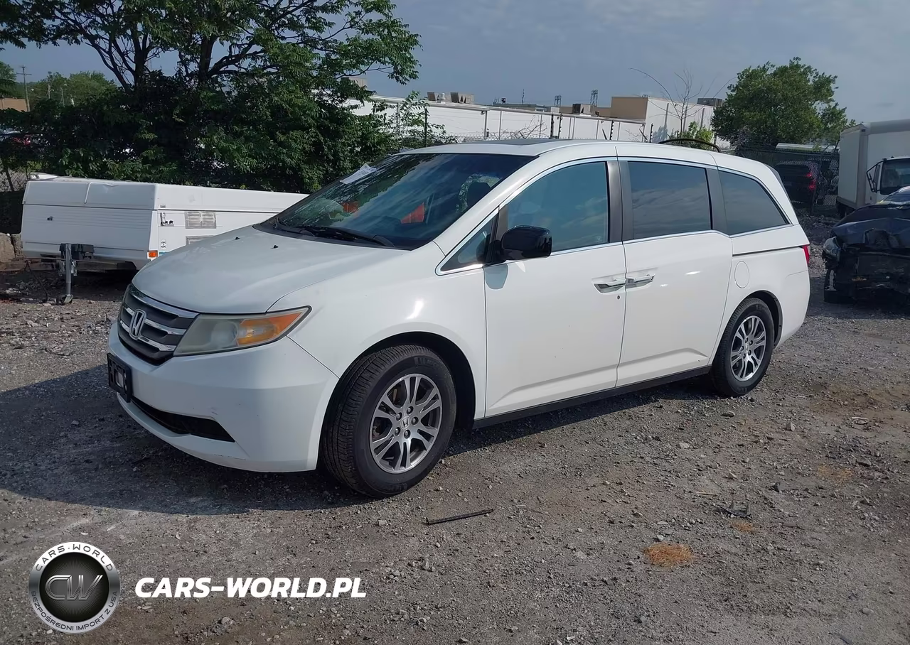 2012 Honda Odyssey Ex-L VIN:5FNRL5H64CB122211 - 2