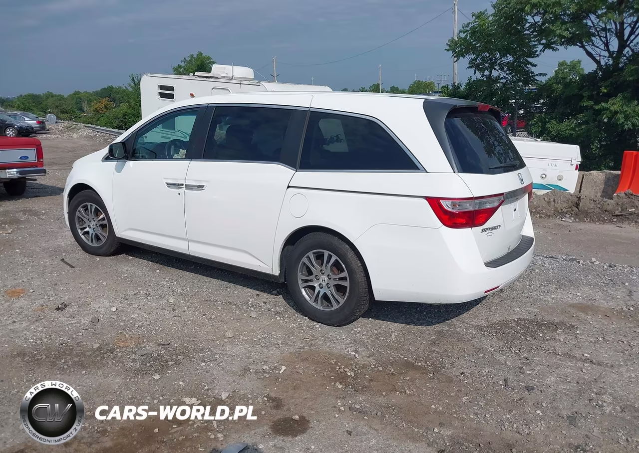 2012 Honda Odyssey Ex-L VIN:5FNRL5H64CB122211 - 3
