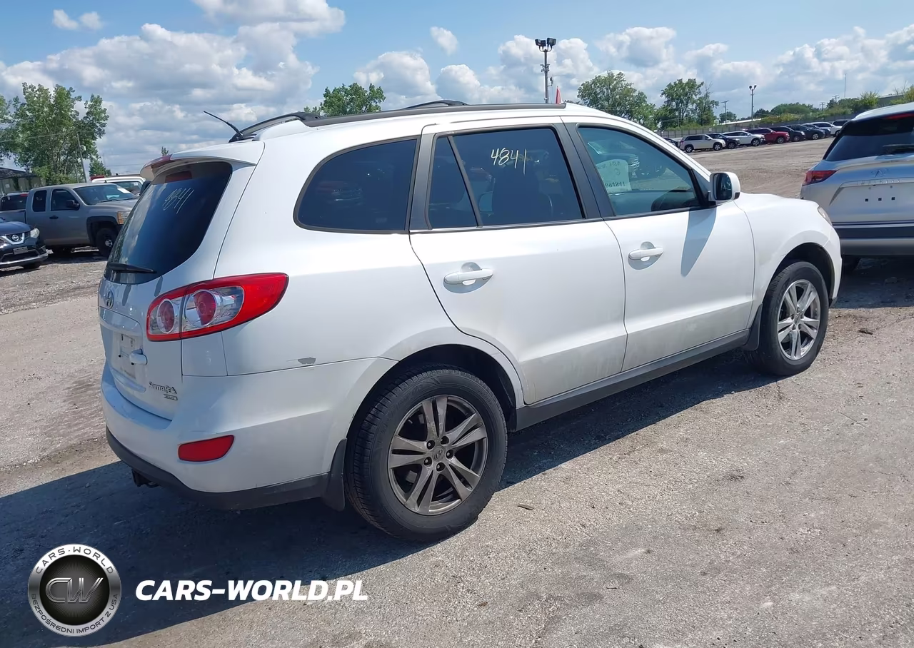 2011 Hyundai Santa Fe Se VIN:5XYZHDAG3BG048995 - 4