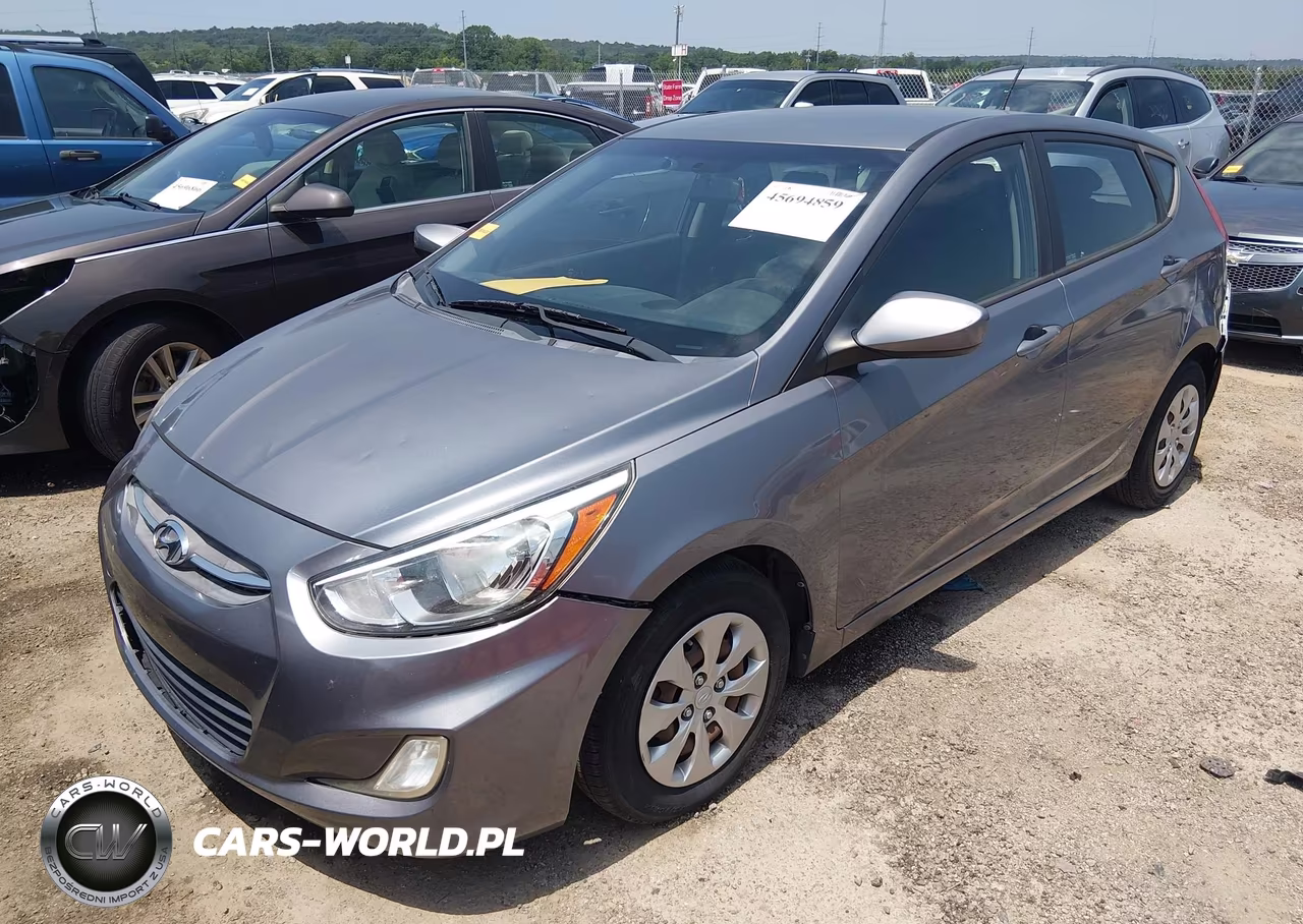 2017 Hyundai Accent Se VIN:KMHCT5AE0HU301296 - 2