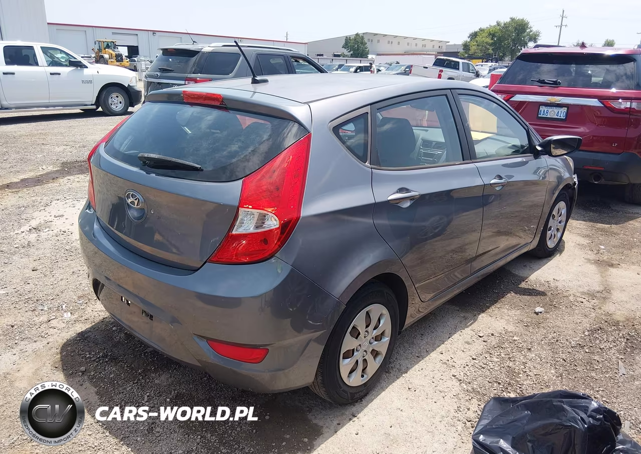 2017 Hyundai Accent Se VIN:KMHCT5AE0HU301296 - 4