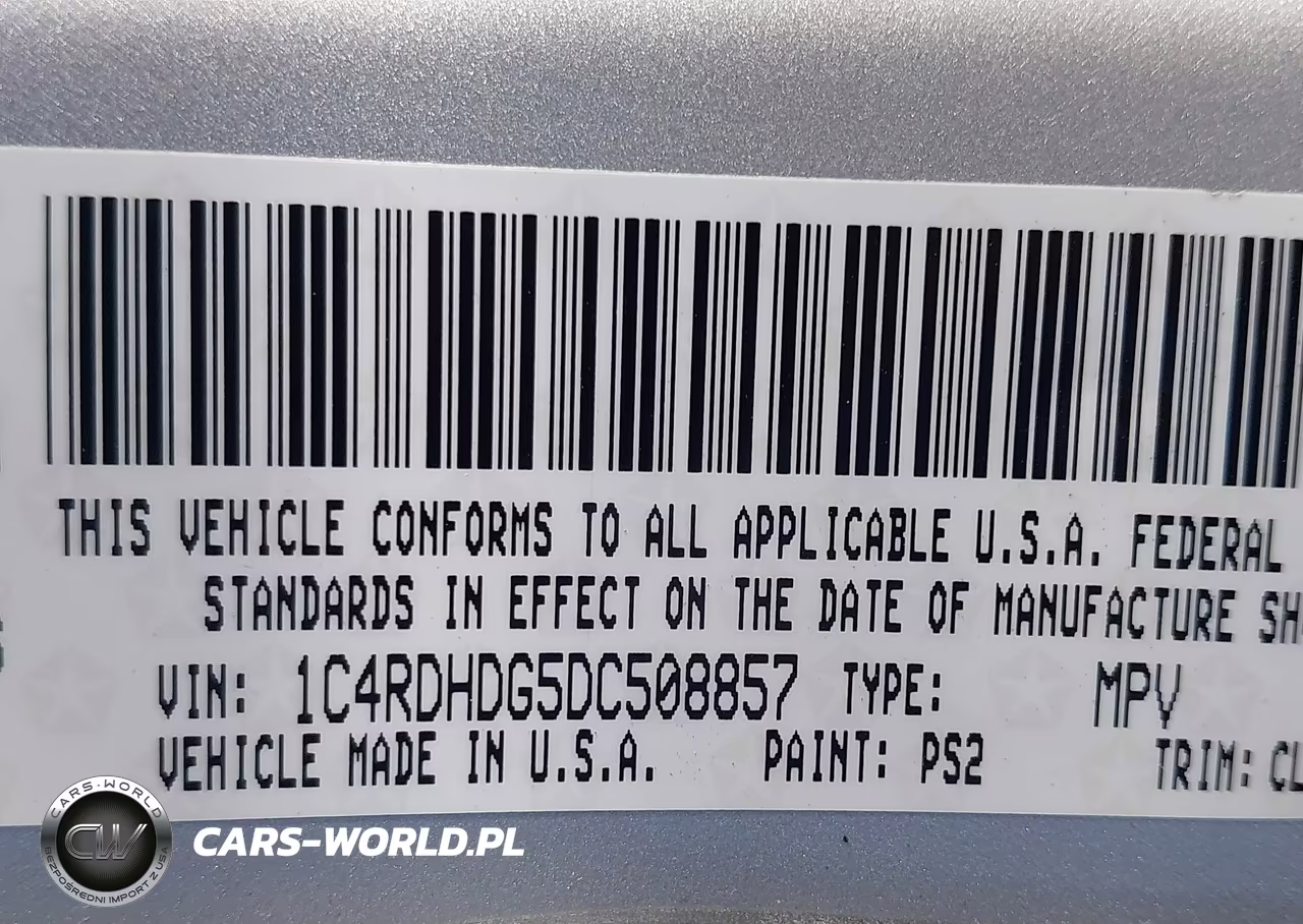 2013 Dodge Durango Crew VIN:1C4RDHDG5DC508857 - 9