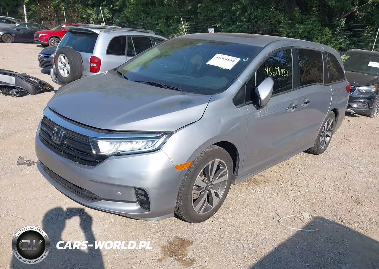2021 Honda Odyssey Touring VIN:5FNRL6H85MB033028 - 2