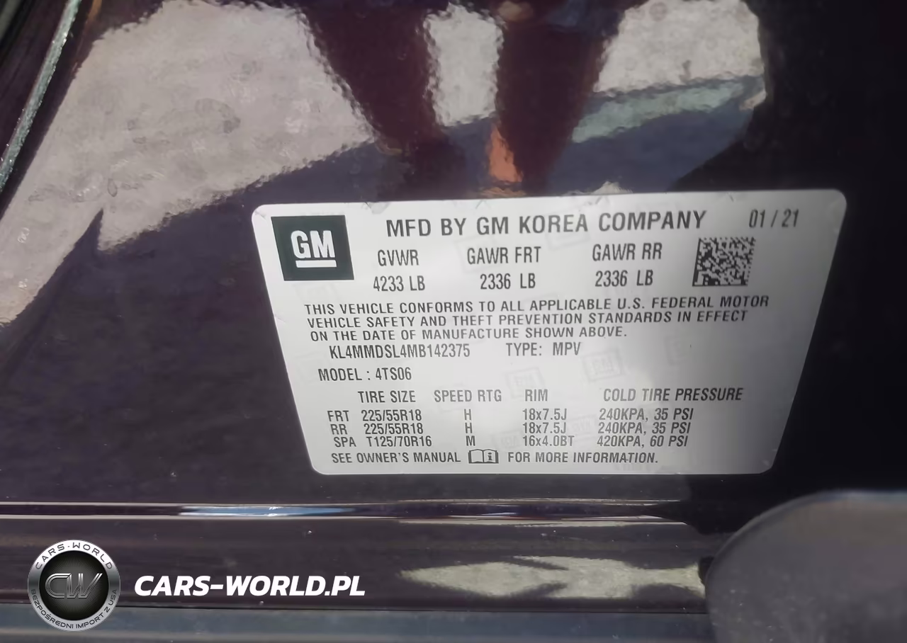 2021 Buick Encore Gx Fwd Select VIN:KL4MMDSL4MB142375 - 9