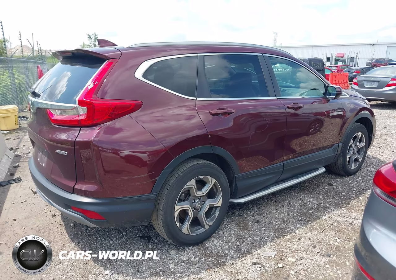 2017 Honda Cr-V Ex-L-Ex-L Navi VIN:5J6RW2H83HL046261 - 4