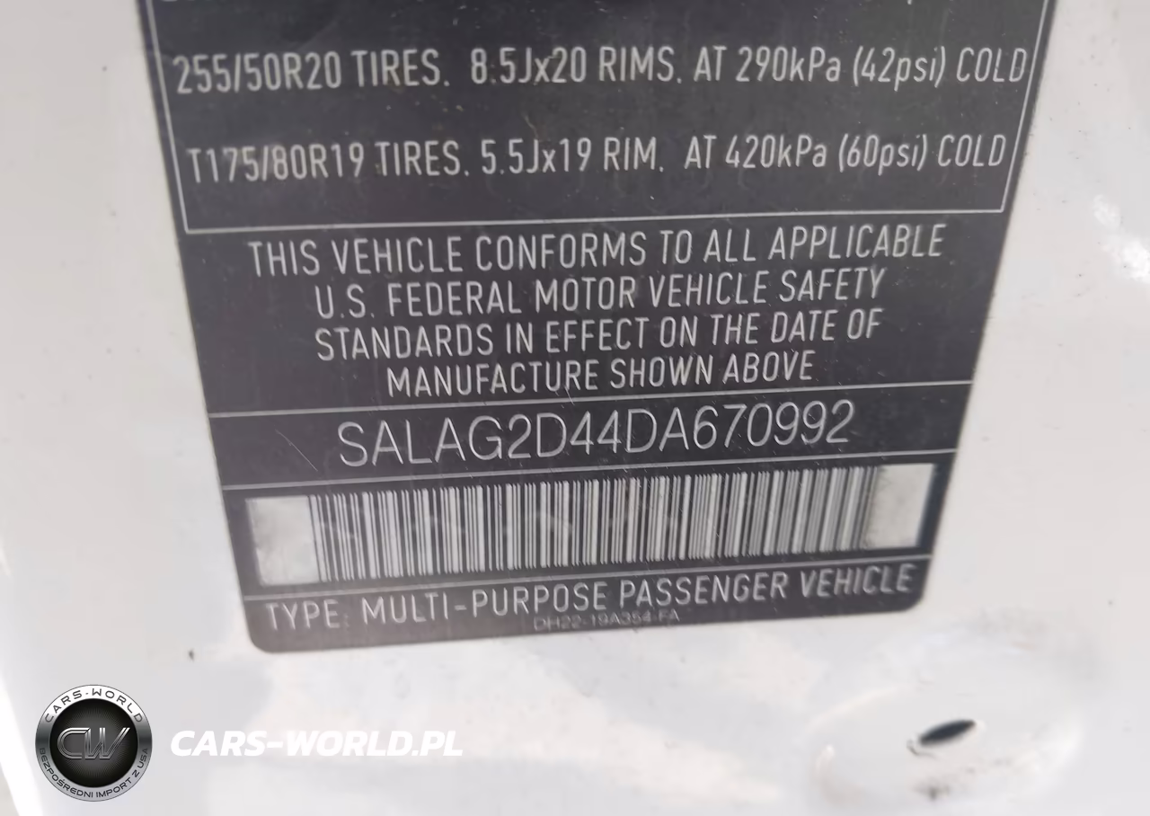 2013 Land Rover Lr4 VIN:SALAG2D44DA670992 - 9