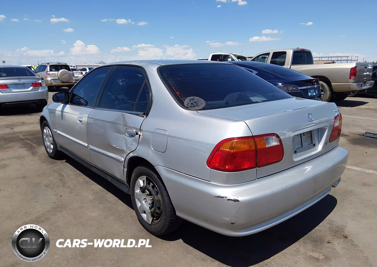 2000 Honda Civic Value Package VIN:2HGEJ6612YH597425 - 3