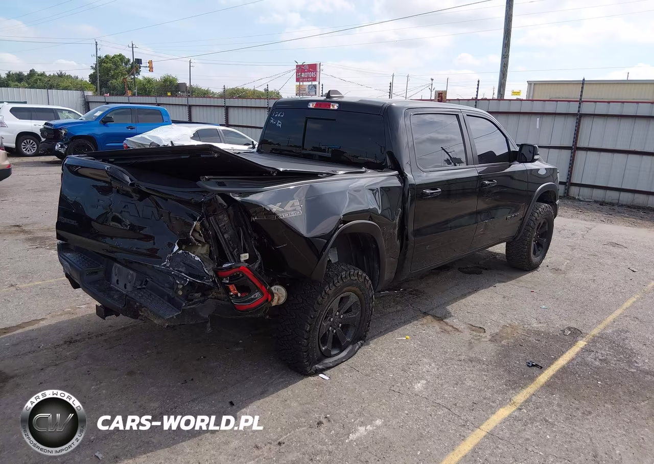 2021 Ram 1500 Rebel 4X4 5'7 Box VIN:1C6SRFLT3MN681262 - 4
