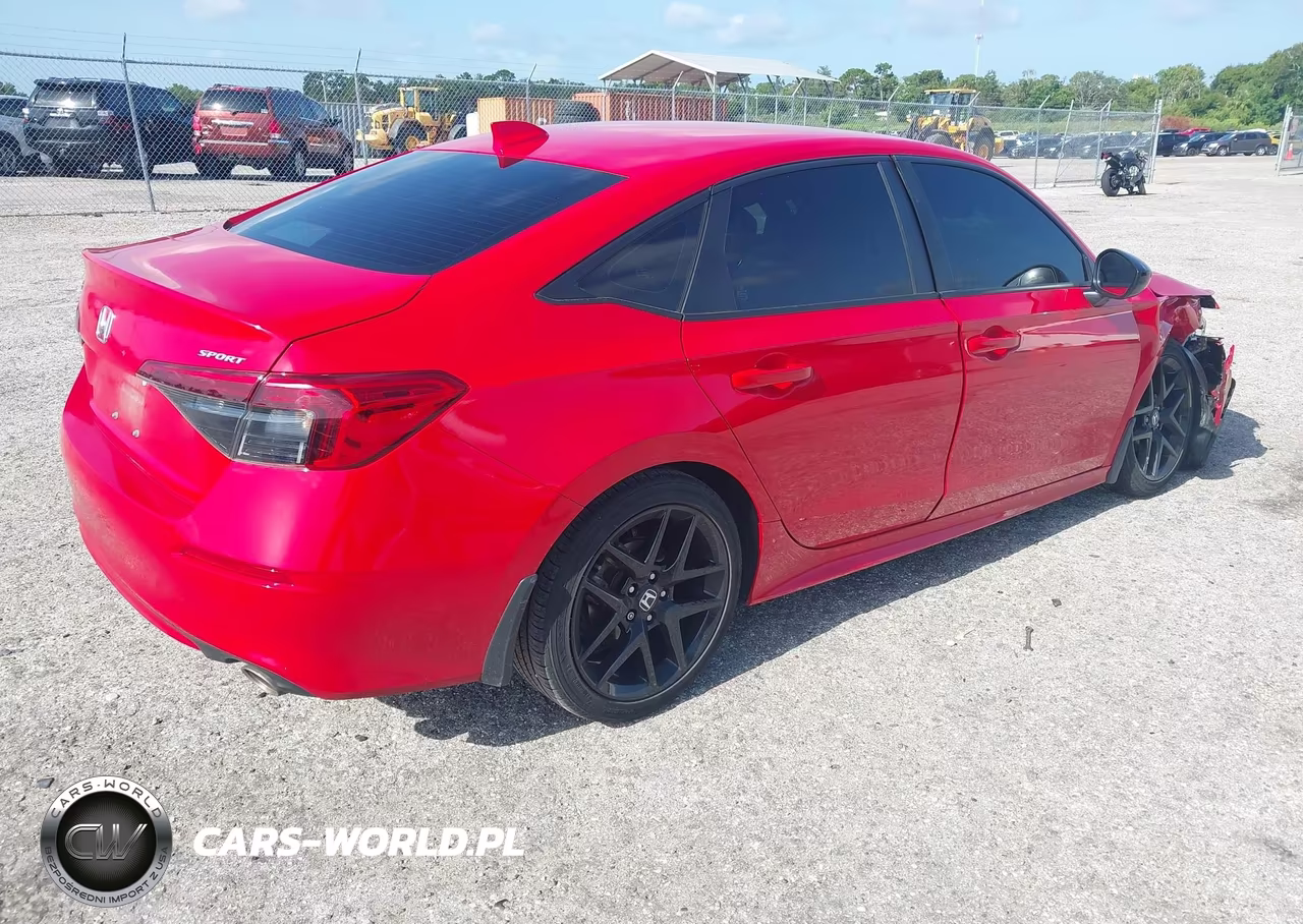2024 Honda Civic Sport VIN:2HGFE2F54RH553173 - 4