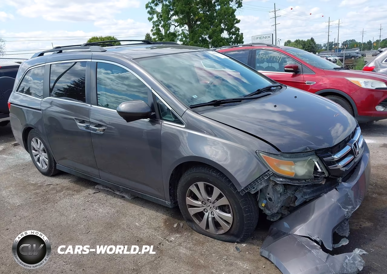 2014 Honda Odyssey Ex-L VIN:5FNRL5H66EB133990 - 13