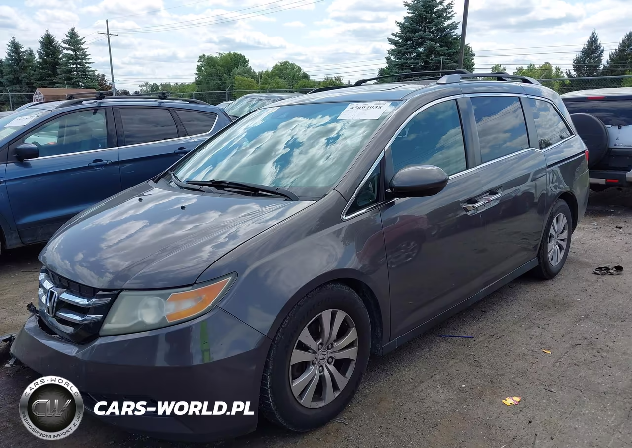 2014 Honda Odyssey Ex-L VIN:5FNRL5H66EB133990 - 2