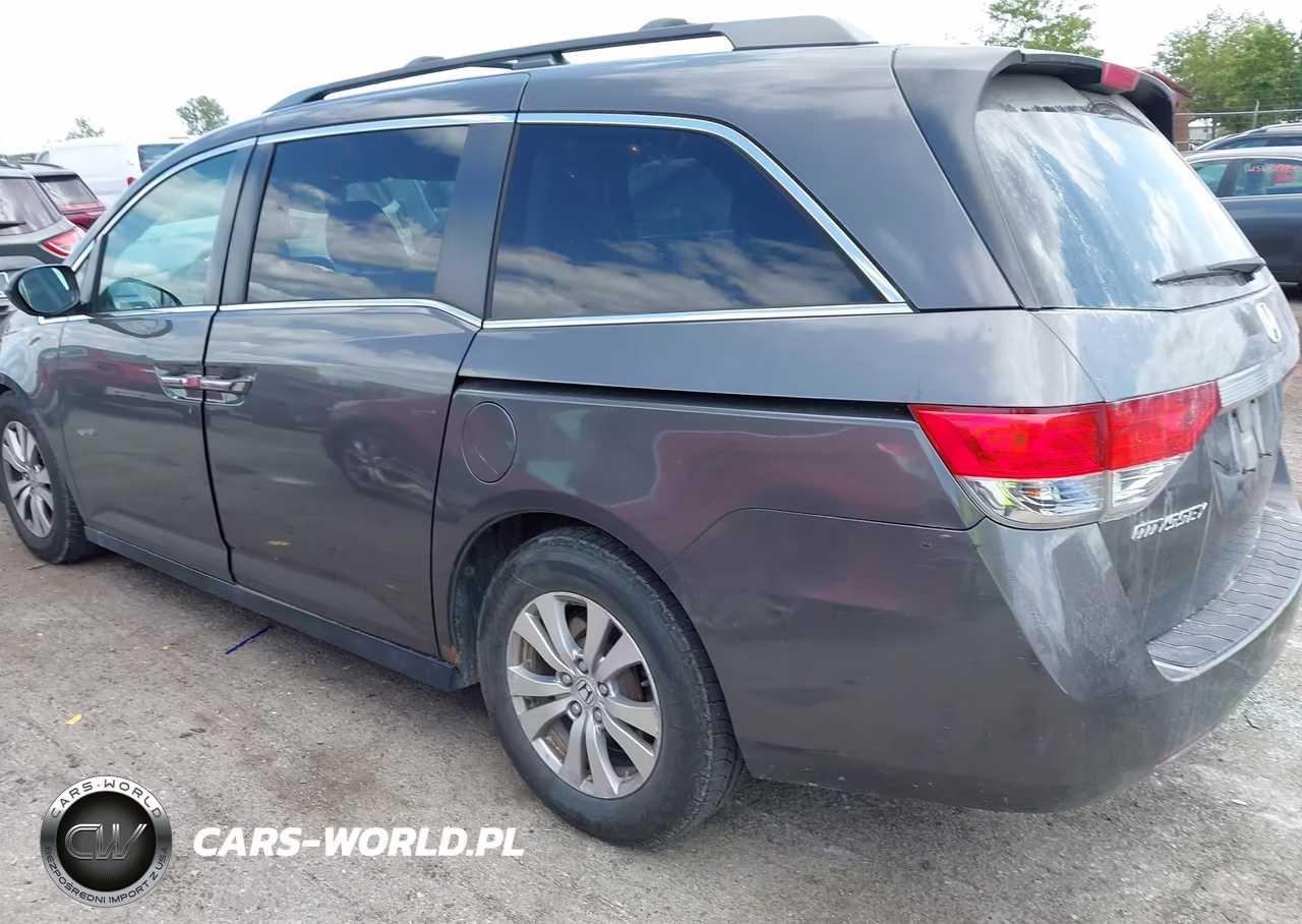 2014 Honda Odyssey Ex-L VIN:5FNRL5H66EB133990 - 3