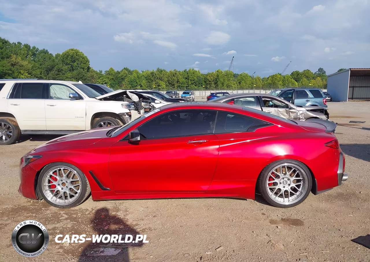2017 Infiniti Q60 3.0T Red Sport 400 VIN:JN1FV7EK5HM610739 - 14