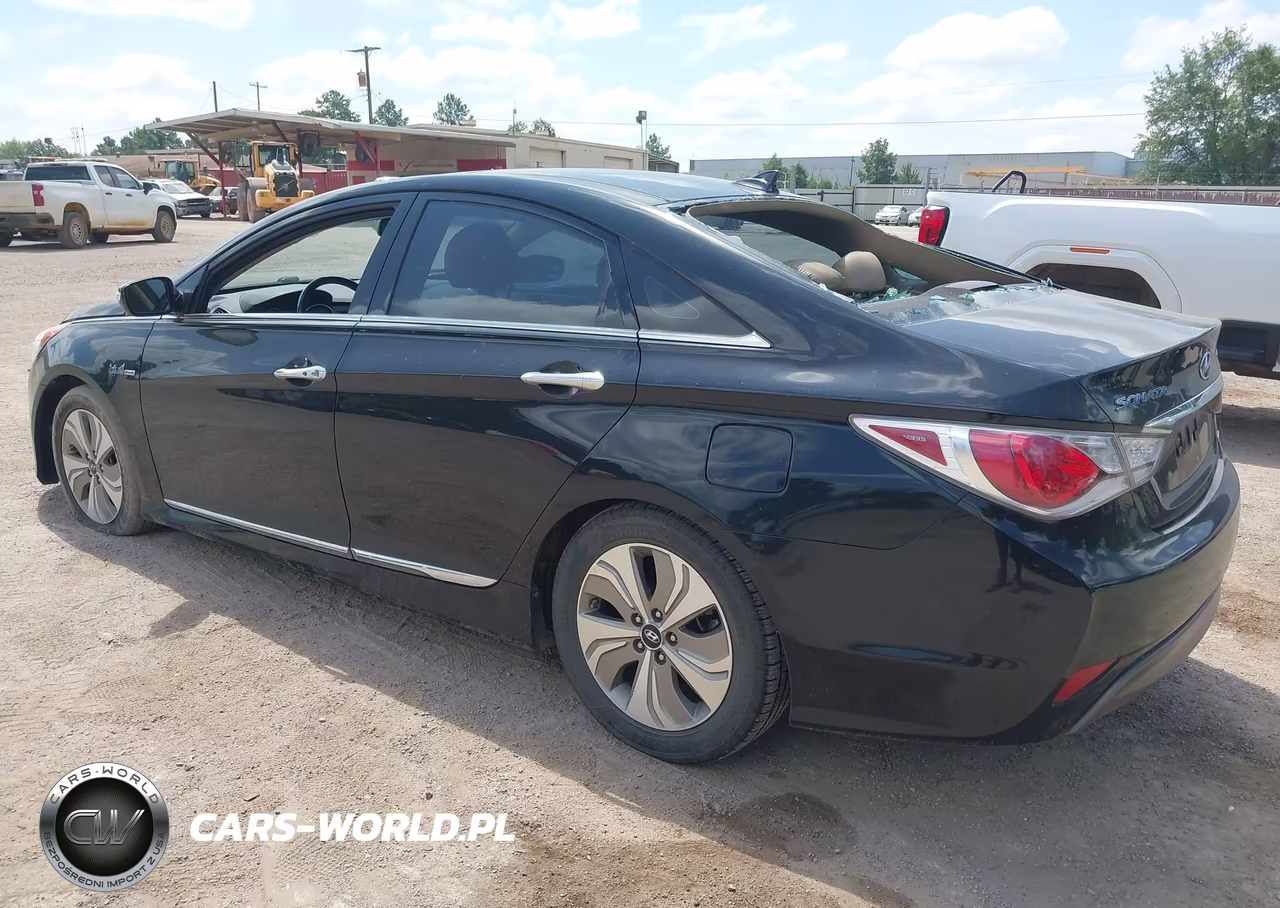 2014 Hyundai Sonata Hybrid Limited VIN:KMHEC4A48EA103640 - 3