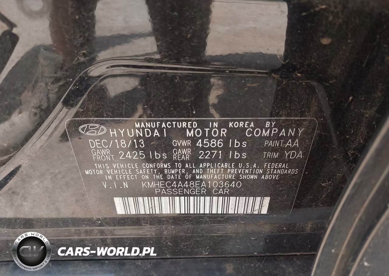 2014 Hyundai Sonata Hybrid Limited VIN:KMHEC4A48EA103640 - 9