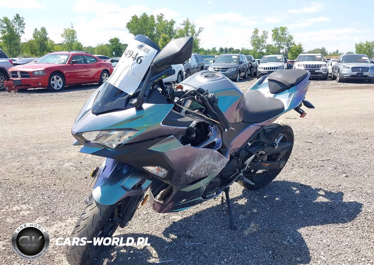 2020 Kawasaki Ex400 VIN:JKAEXKH15LDA57136 - 2